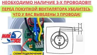 Photo of Как подключить вентилятор в ванной